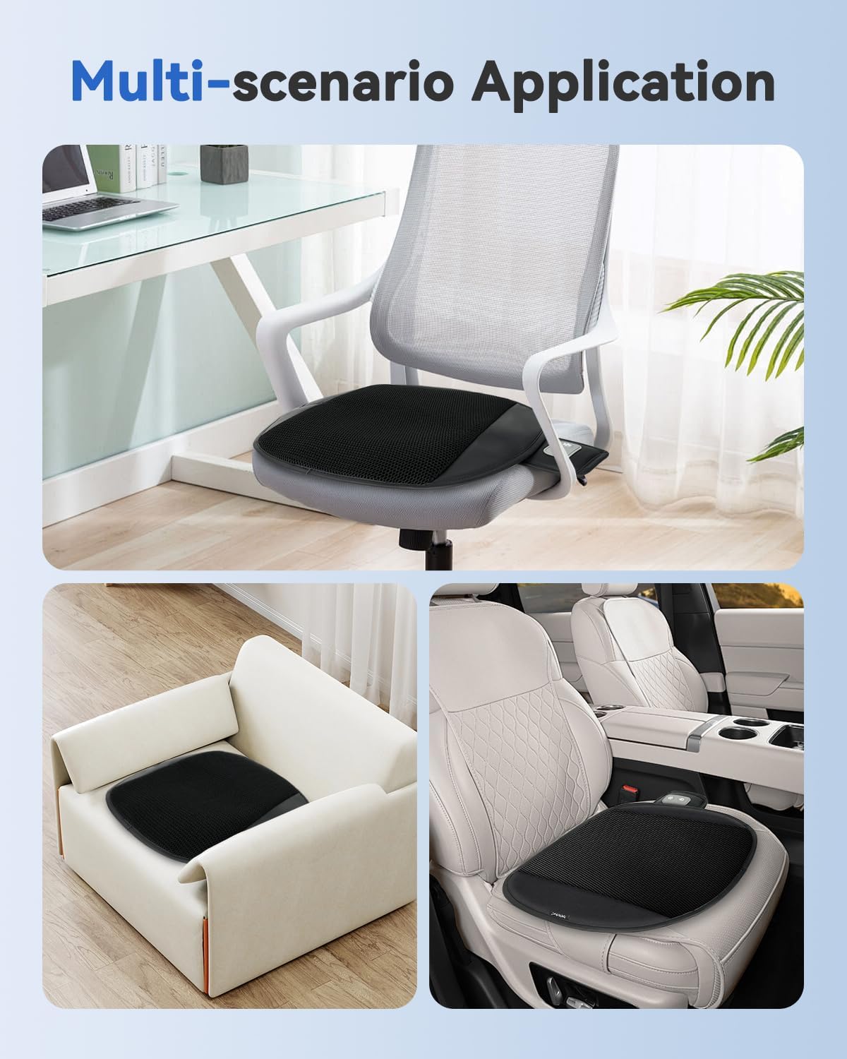 Phonery AirGlide ® Cooling Car Seat Cover