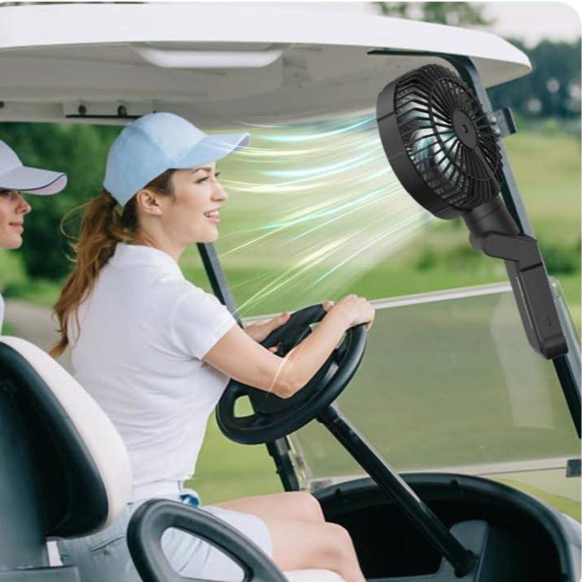 Phonery ClipMaster ® Golf Cart Fan