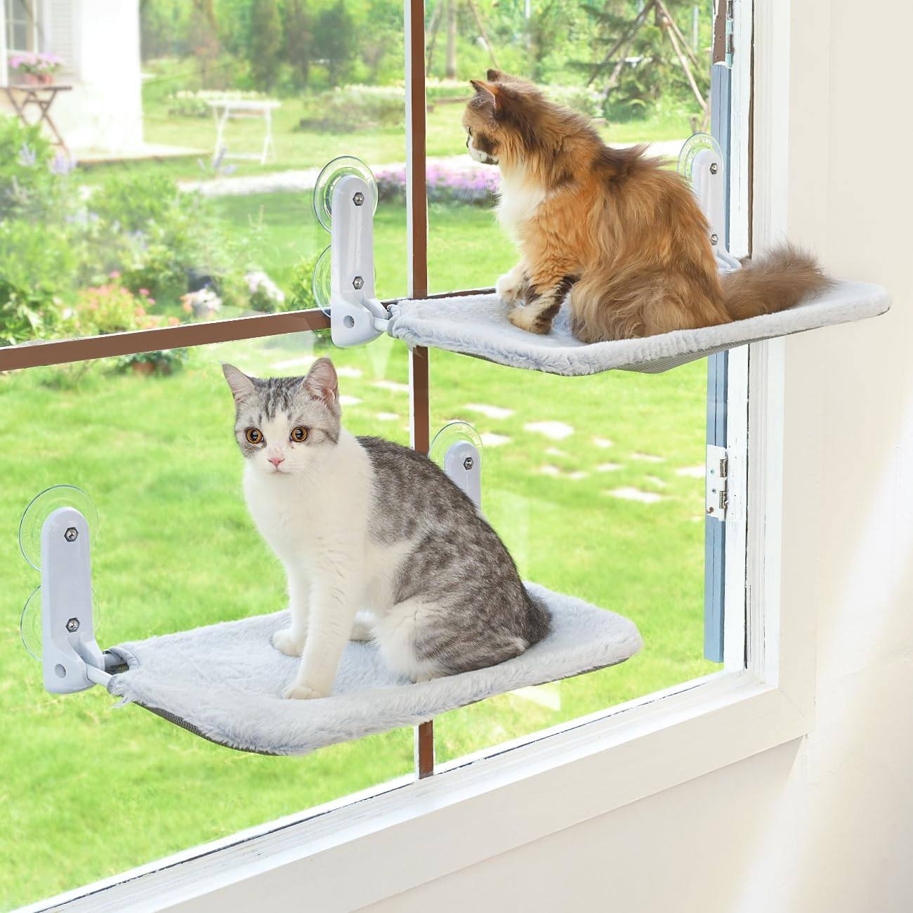 Phonery Purrview ® Window Cat Hammock Set of 2-Getphonery