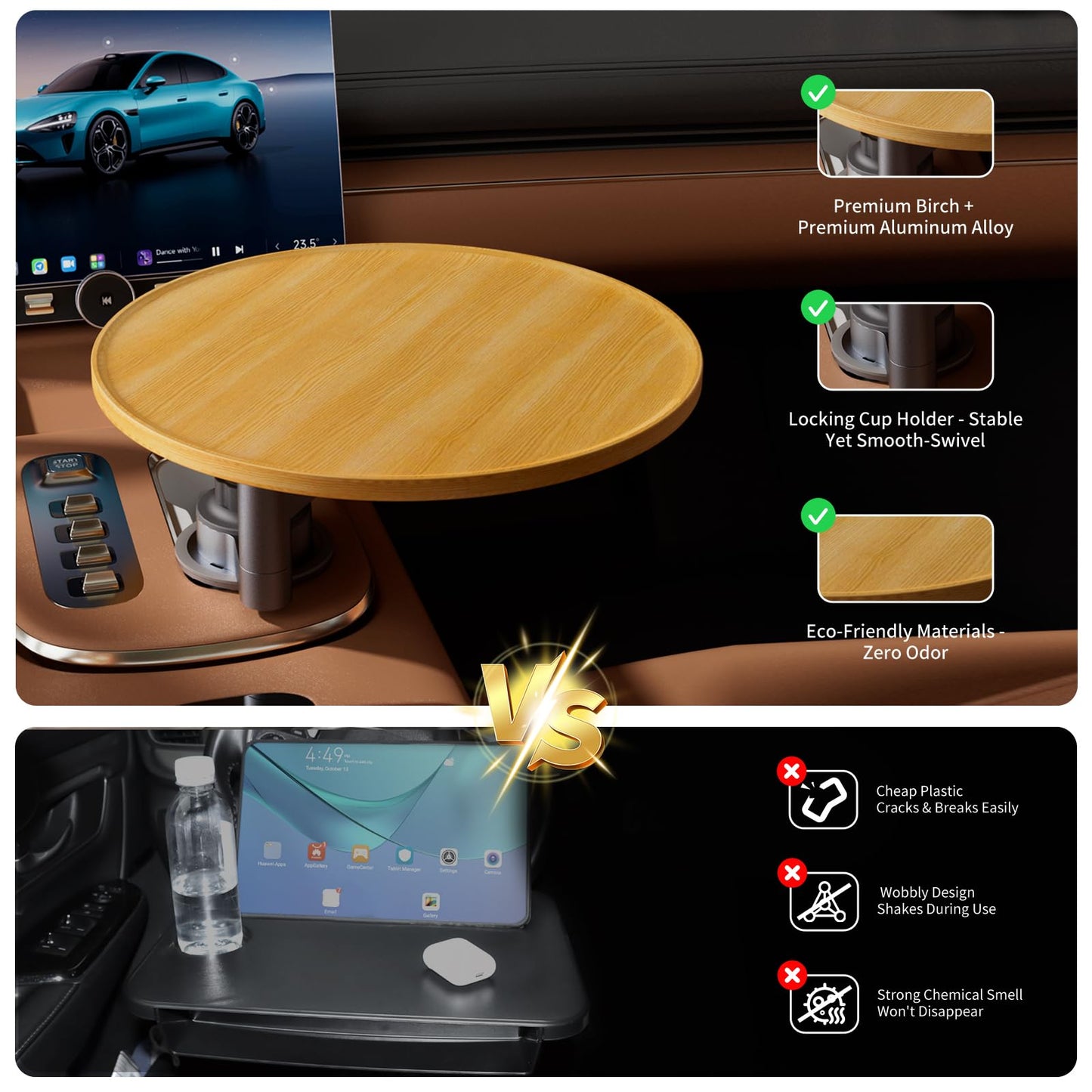 Phonery 360Drive ® Car Tray Table