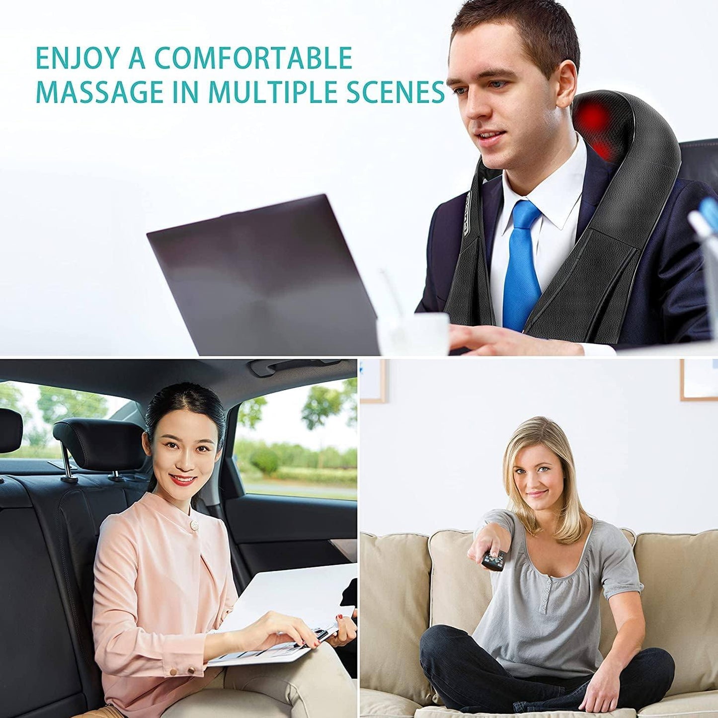 Phonery ThermaTouch ® Shiatsu Back and Neck Massager-Getphonery