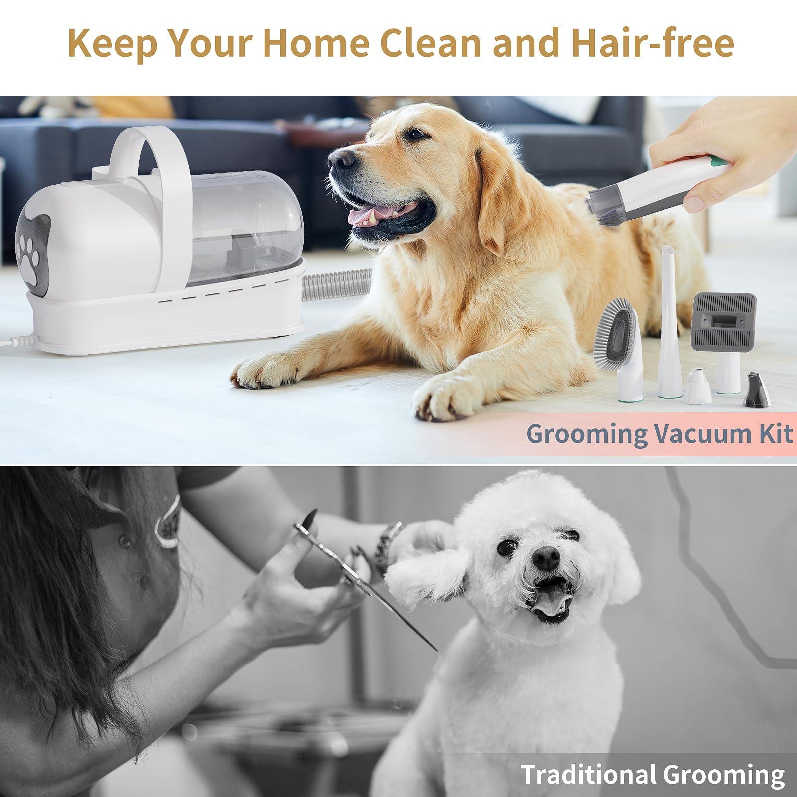 Phonery FurEase ® Dog Grooming Kit-Getphonery