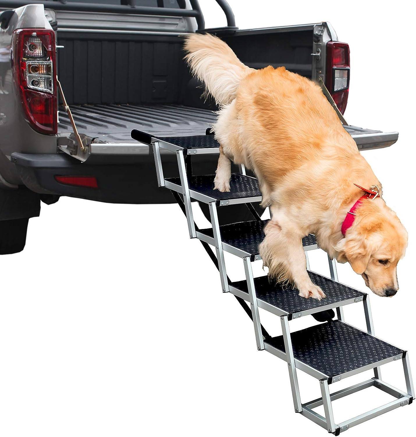 Phonery EasyHop ® Foldable Dog Car Ramp for Large Dogs-Getphonery