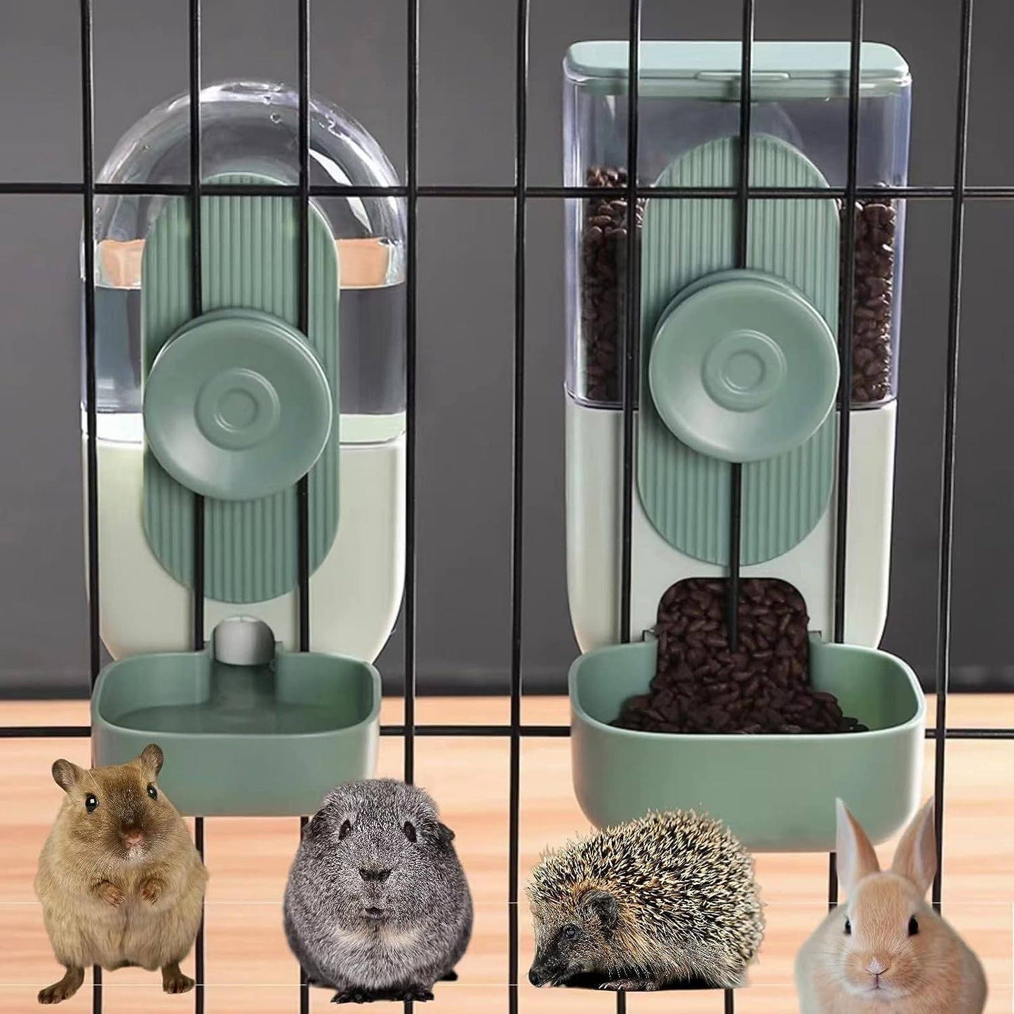 Phonery CageServe ® Water and Food Feeder Set-Getphonery