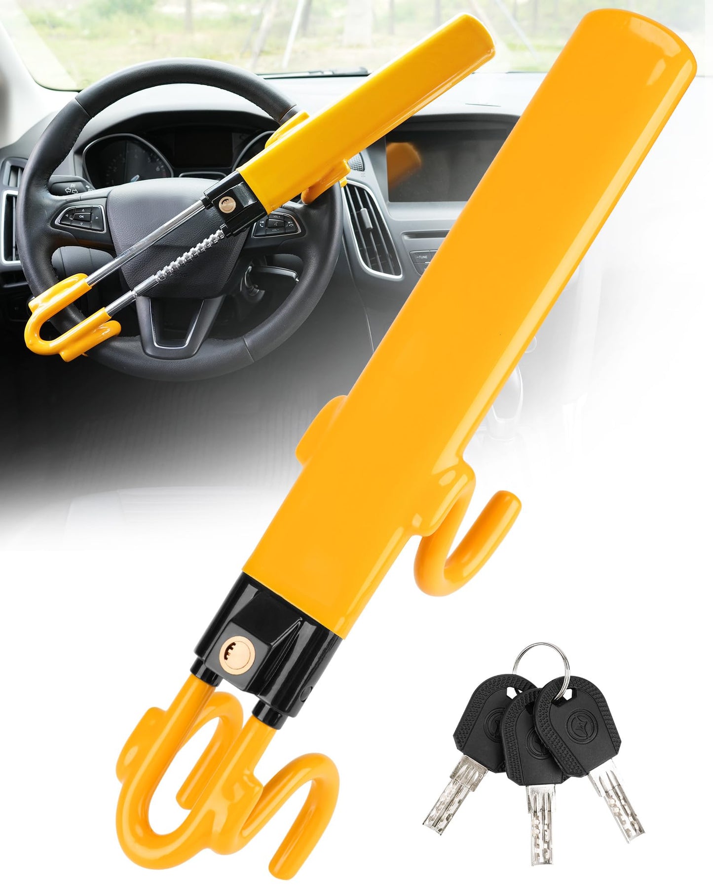 Phonery ArmorGrip  ® Steering Wheel Lock