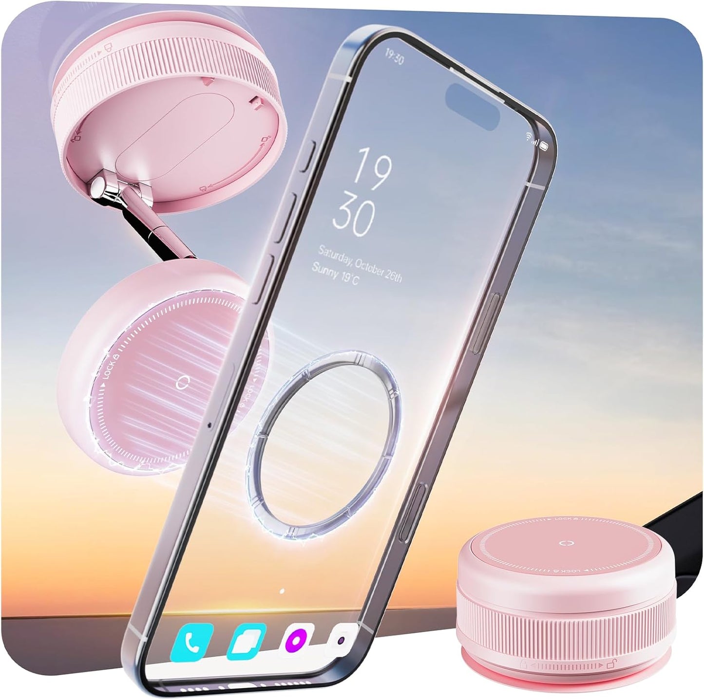 Phonery GripBuddy ® Phone Mount with Twist Lock