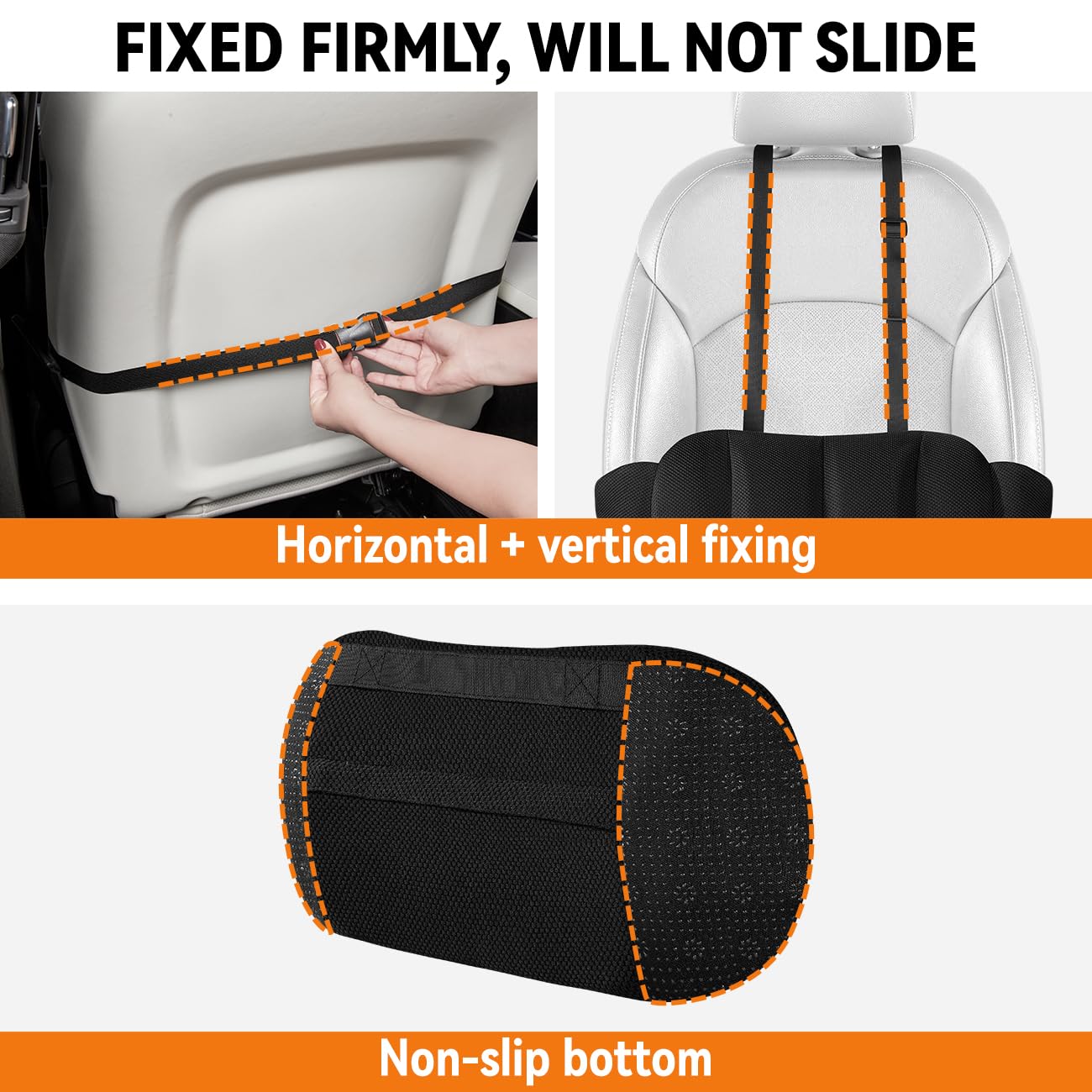 Phonery LumbroFlex ® Lumbar Support Pillow for Car