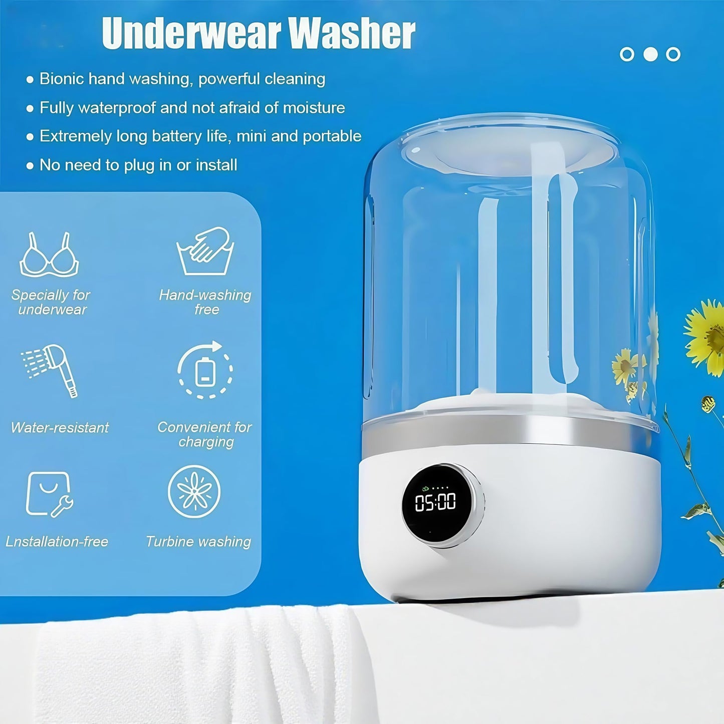 Phonery Washly ®  Best Ultrasonic Cleaner Washer