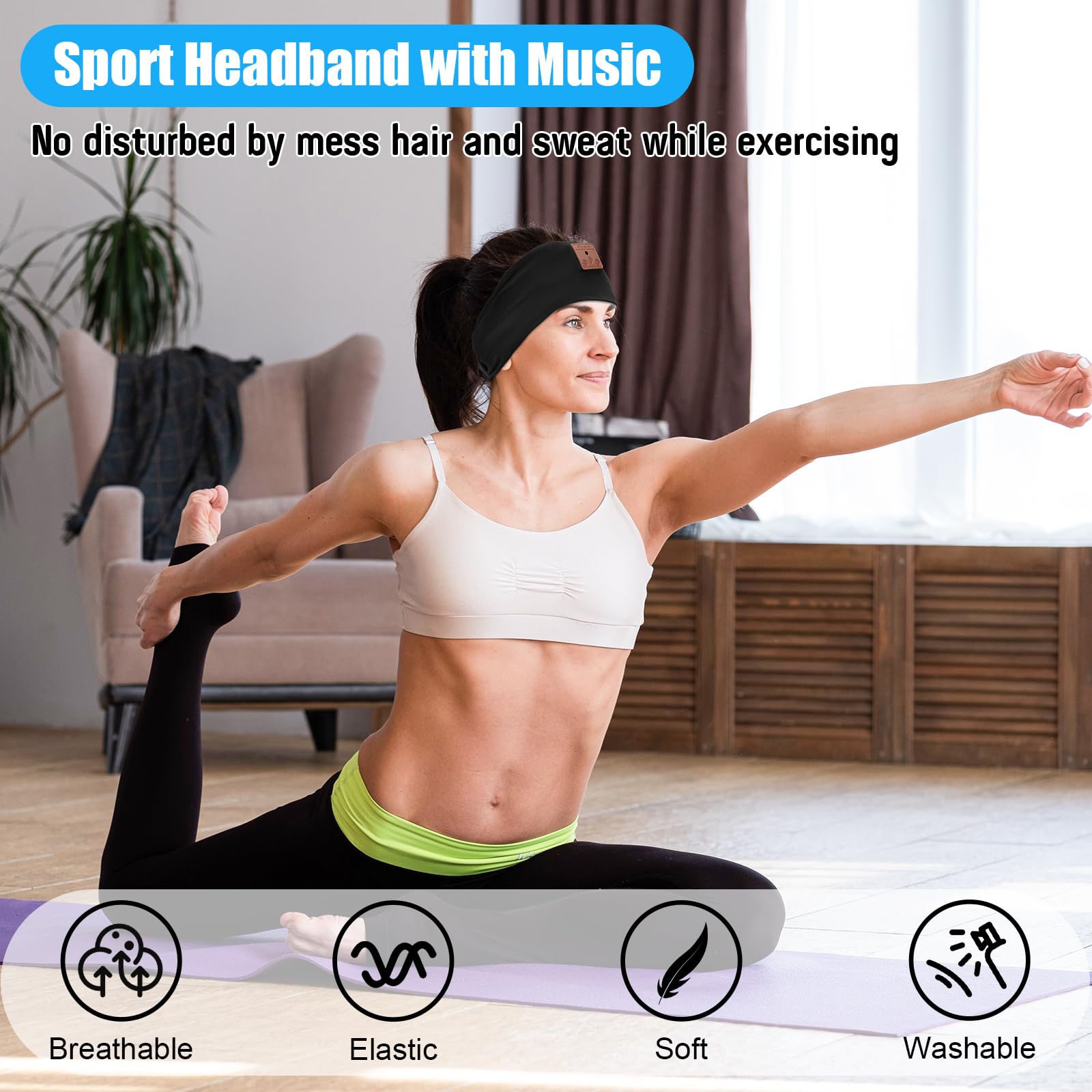 Phonery DreamTunes ® Bluetooth Sleeping Headband 2-Pack-Getphonery