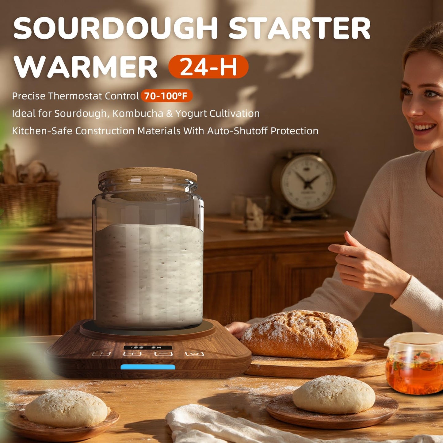 Phonery ProofBuddy sourdough starter warmer