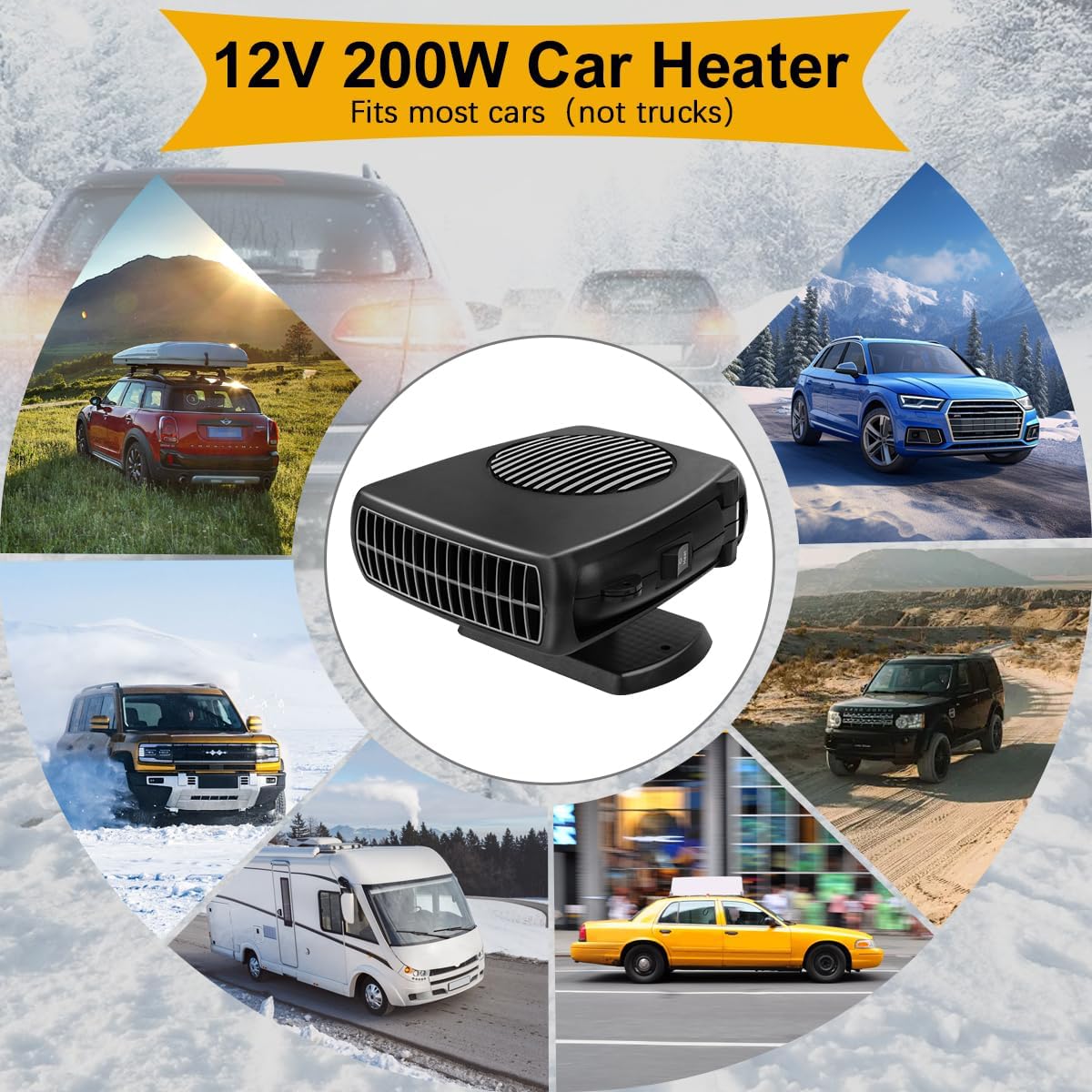 Phonery FrostGuard ® Windshield Defogger & Defroster-Getphonery