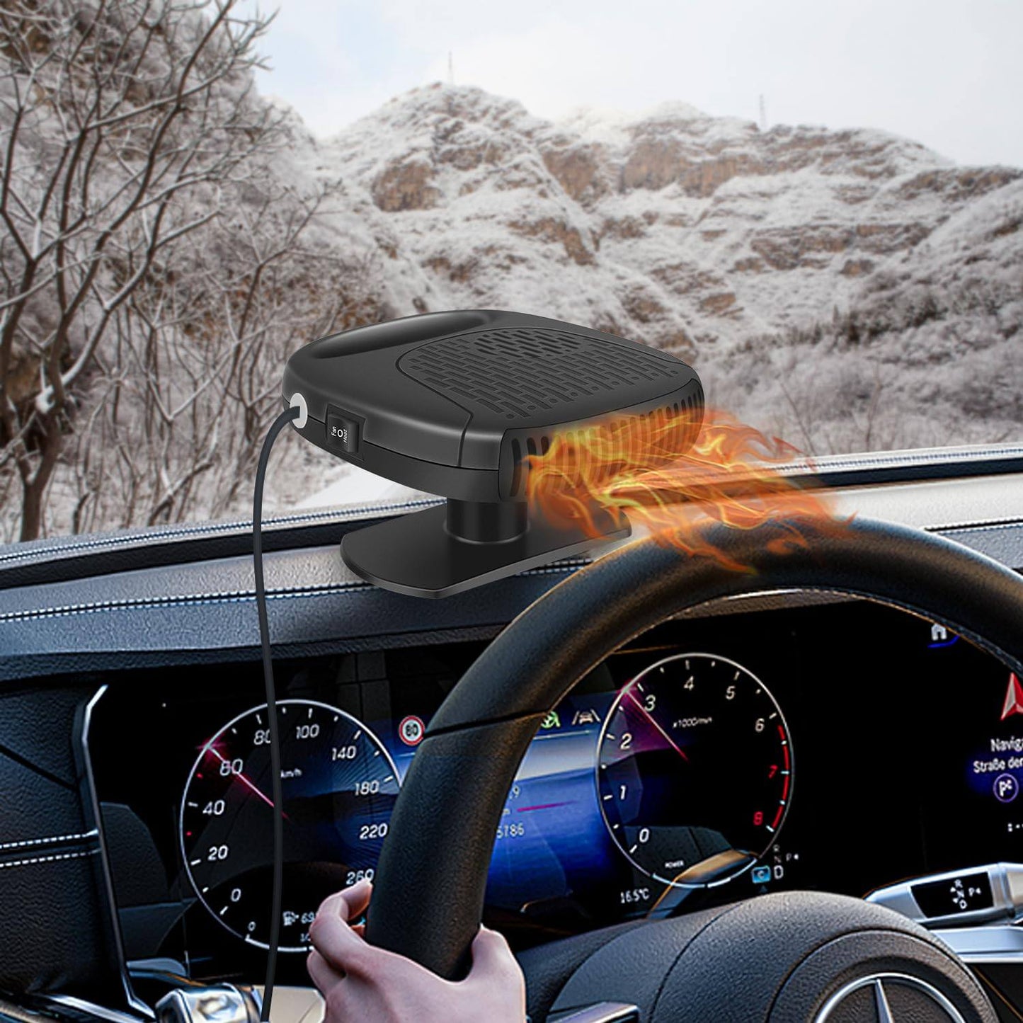 Phonery TurboHeat ® Car Heater Defroster-Getphonery