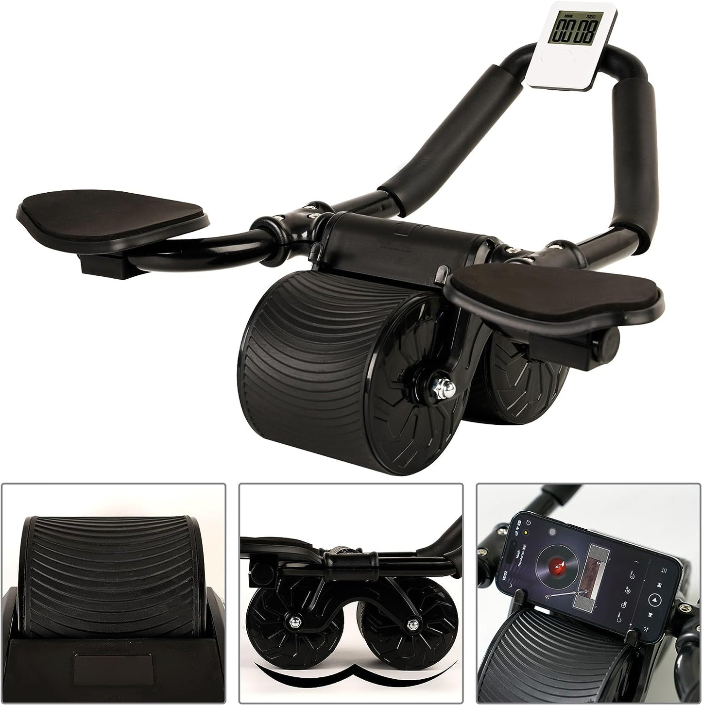 Phonery AbMax 2 ® Abs Roller With Phone Holder-Getphonery