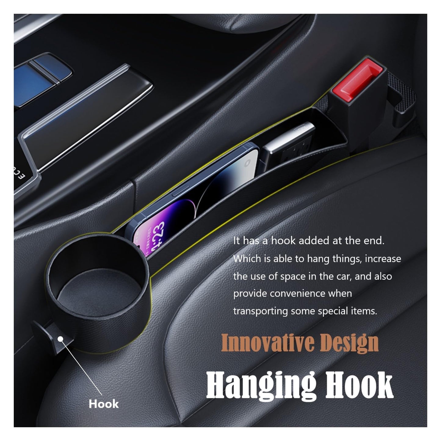 Phonery GapGuardian ® Car Seat Gap Filler