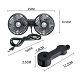 Phonery BreezeDuo ® Headrest Car Fan