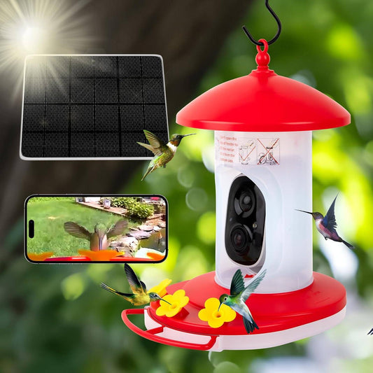 Phonery BirdWise ® Hummingbird Feeder with Camera-Getphonery