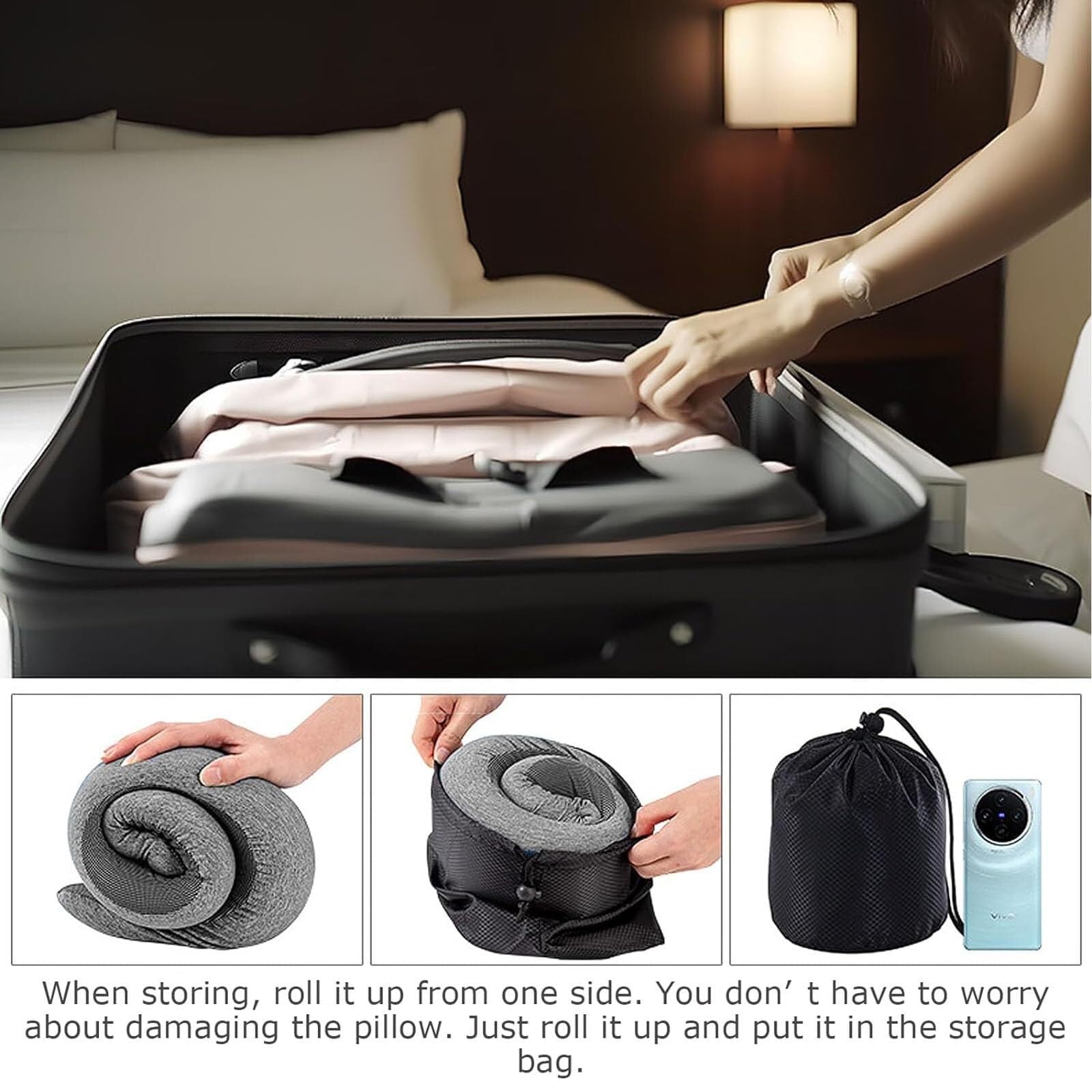 Phonery WanderRest ® Travel Neck Pillow-Getphonery