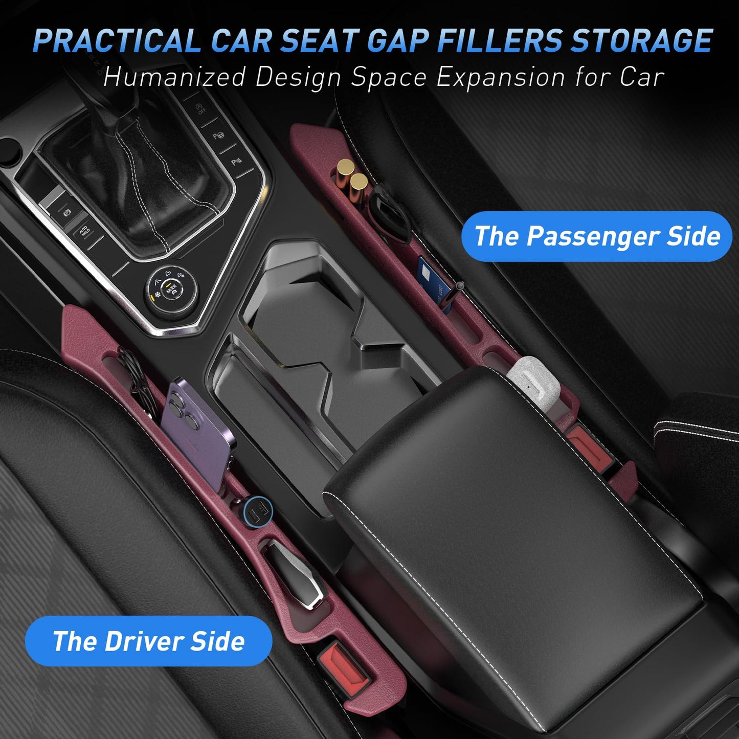 Phonery DropGuard   ® Car Seat Gap Fillers