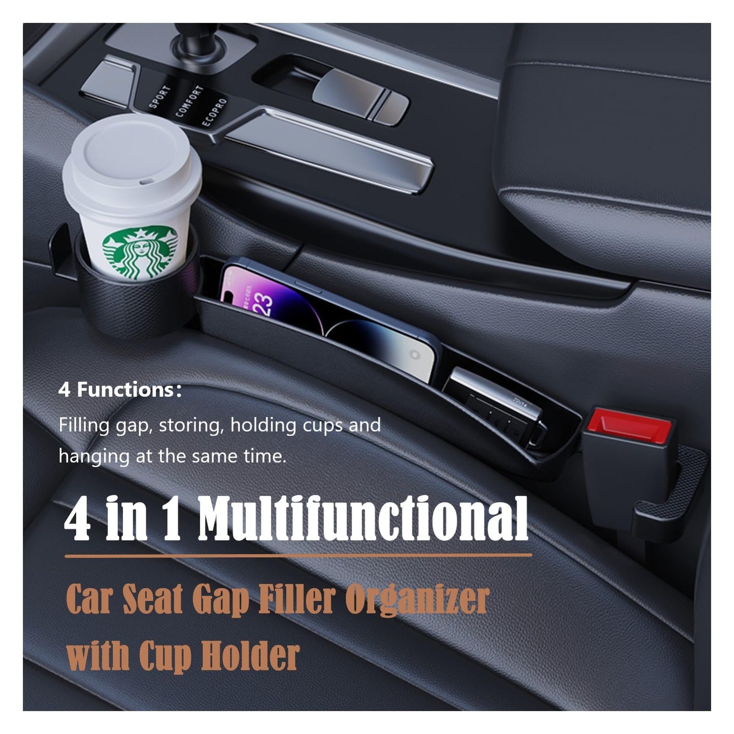 Phonery GapGuardian ® Car Seat Gap Filler