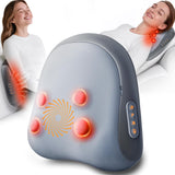 Shiatsu Back and Neck Massager with Heat – Deep Kneading Massage Pillow for Relaxation – Corded Design for Full Body Use - for Loved Ones