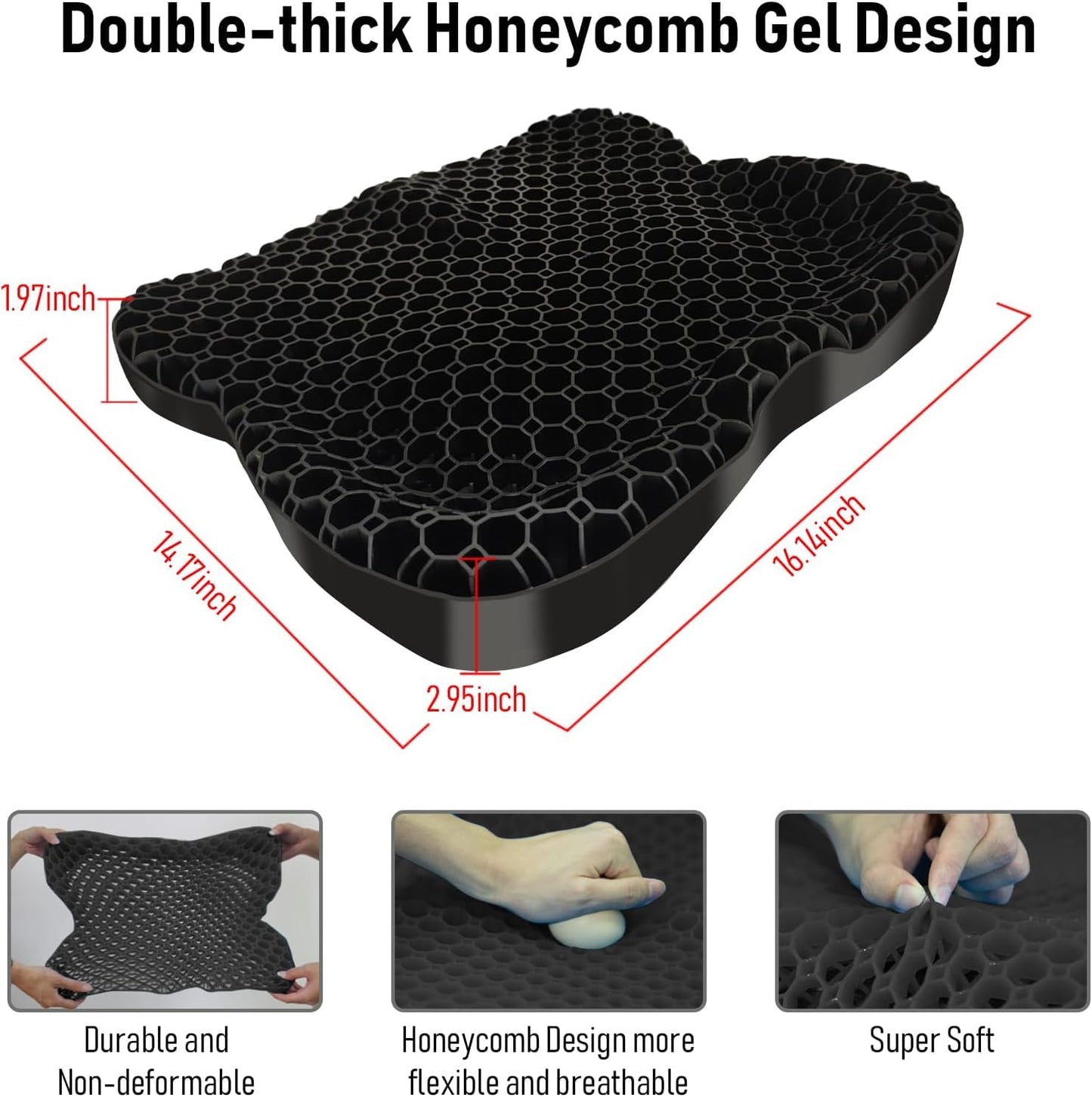 Phonery YakComfort ® Kayak Seat Cushion