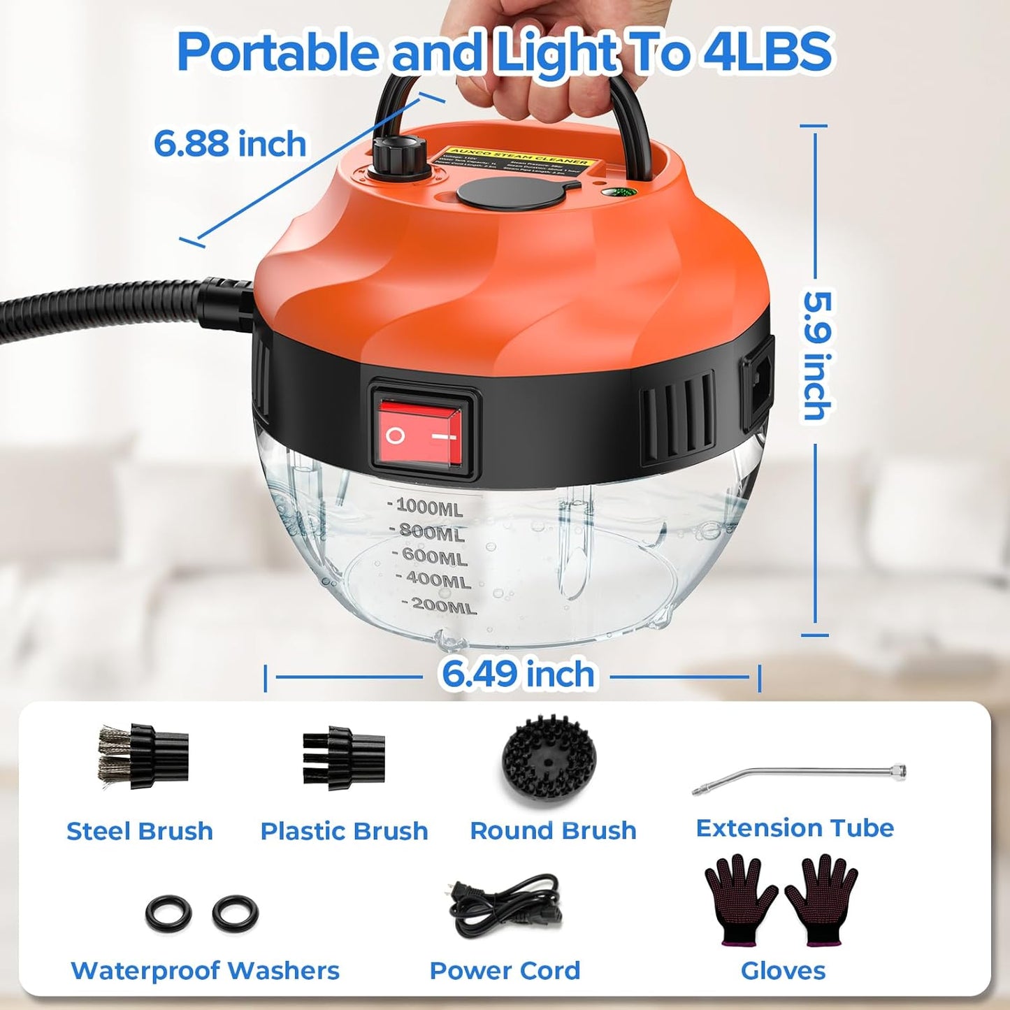 Phonery SteamMaster ® High Pressure Steamer for Cleaning-Getphonery