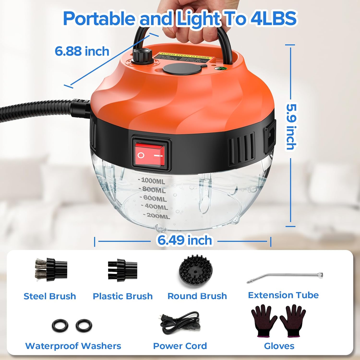 Phonery SteamMaster ® High Pressure Steamer for Cleaning-Getphonery