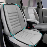 Car Seat Cushion, Memory Foam Cushion for Car Seat, Lumbar Support Pillow, Seat Cushion for Full Back and Seat, Ideal for Car Seat Driver, Office Chair, Wheelchair and Back Pain Relief (Black)