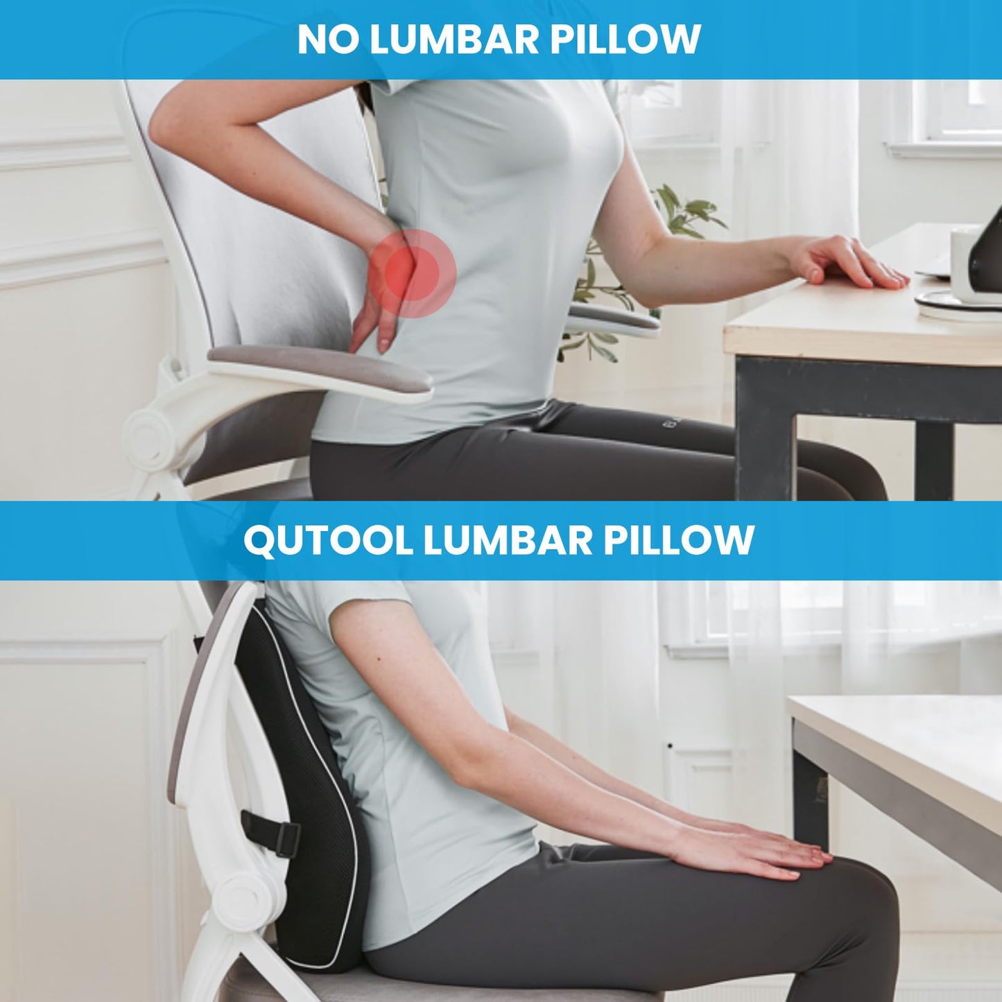 Phonery ComfyBack ® Lumbar Support Pillow