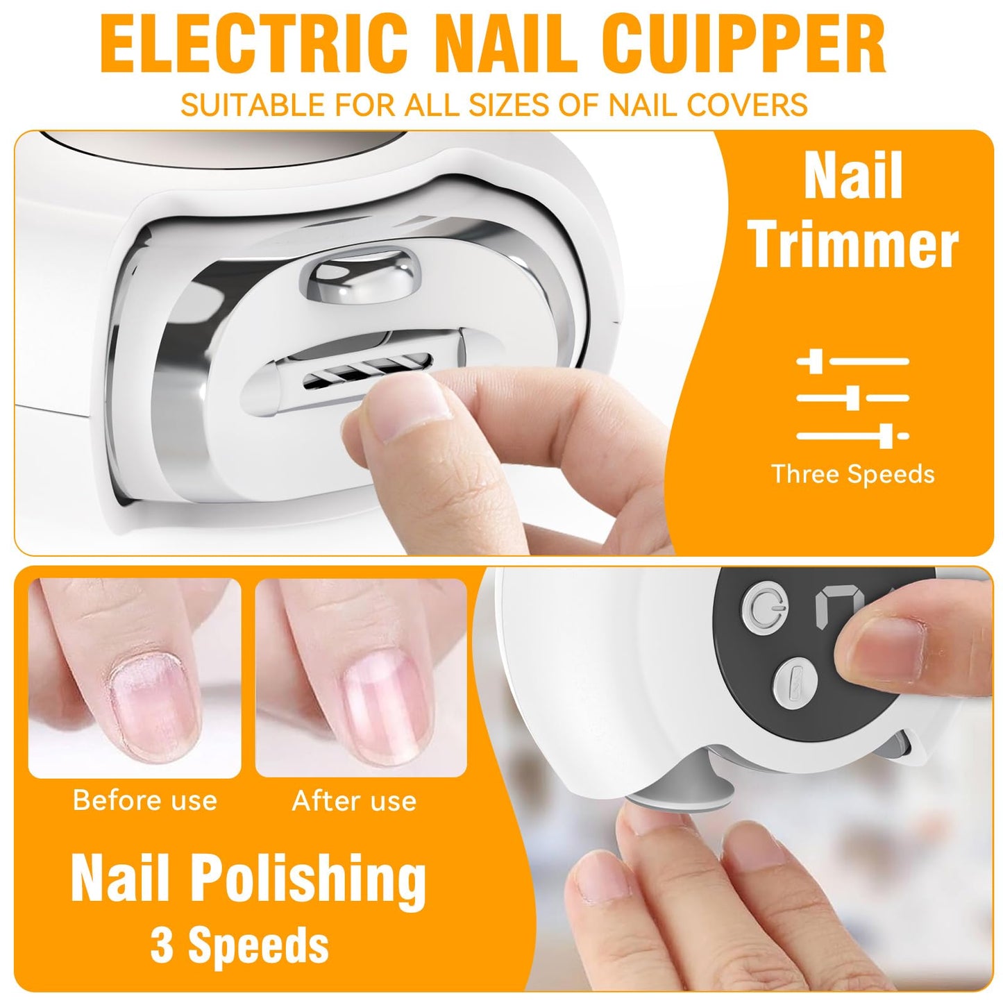 Phonery NailPerfect Electric Nail Clipper