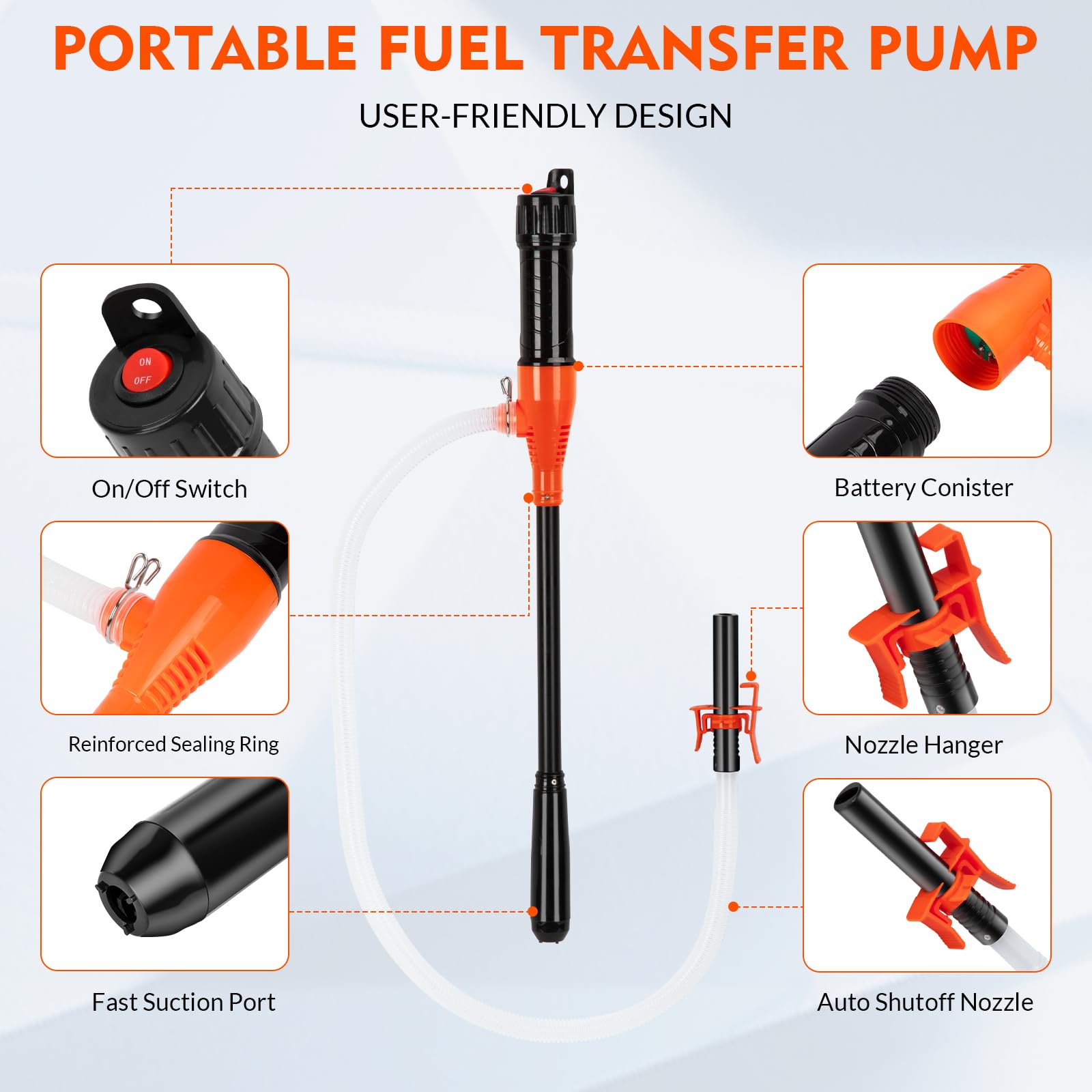Phonery QuickFlow ® Fuel Transfer Pump-Getphonery