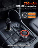 Car Alarm System, 120dB Car Alarm System with Motion Sensor Alarm & Red Light, Wireless Remote Anti Theft Car Device, Vehicle Security Alert Security Lights for Car, RV, SUV, Truck(Upgrade 5.0)