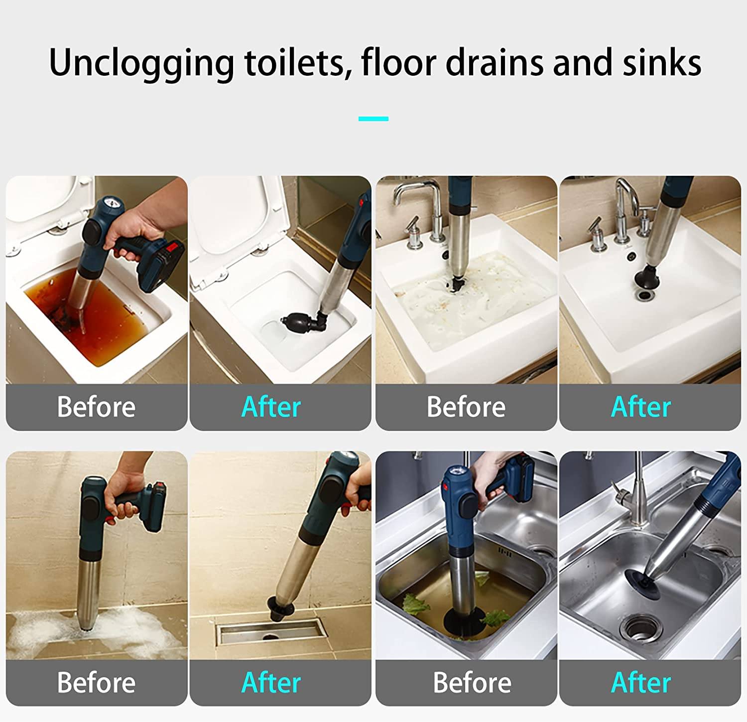 Phonery Blaster ® Power Drain Unclogger-Getphonery