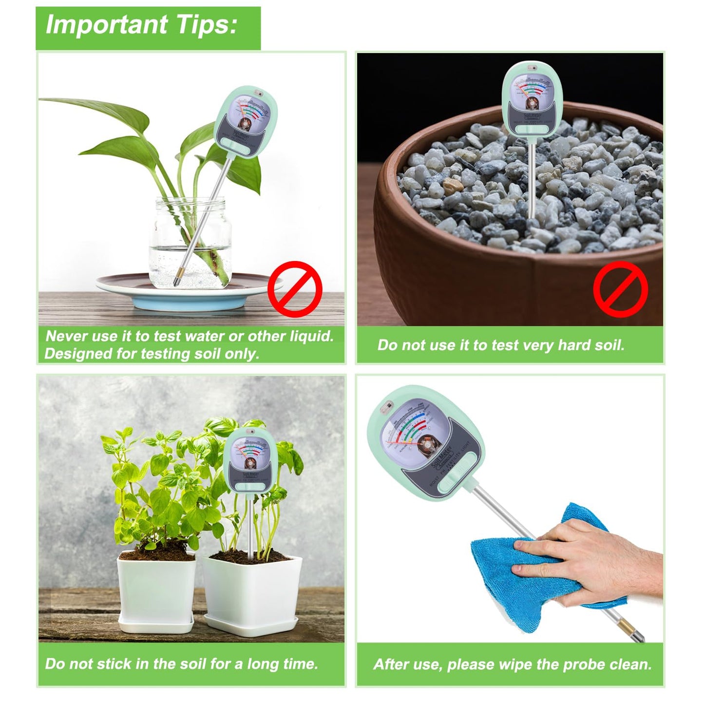 Phonery TerraSense ® Soil Moisture Meter-Getphonery