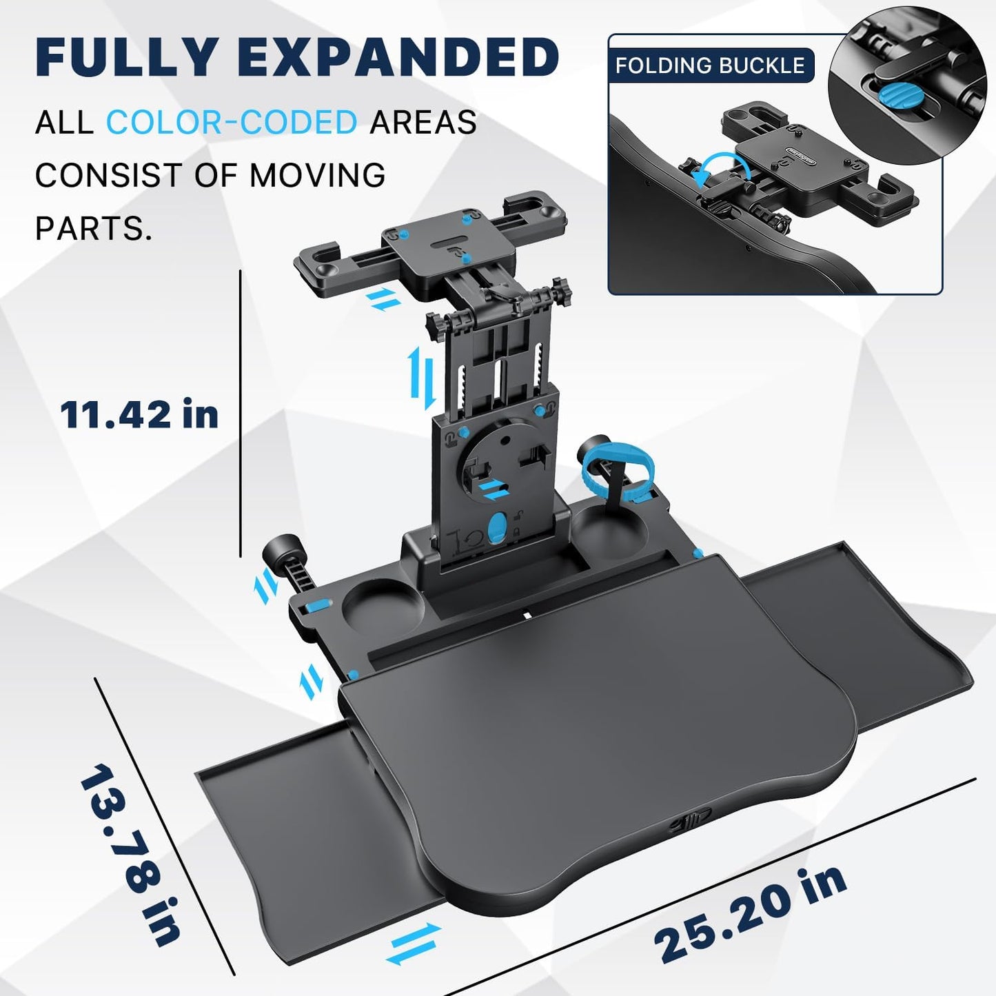 Phonery CarGo ® Car Tray Table For Passenger Seat