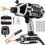 Saker Portable Electric Welding Machine,110V Portable Welder Handheld with IGBT Inverter 5 Variable Current Adjustment,Portable ARC Welder Gun, Fits for 3/32" Wire Rods (Grey)