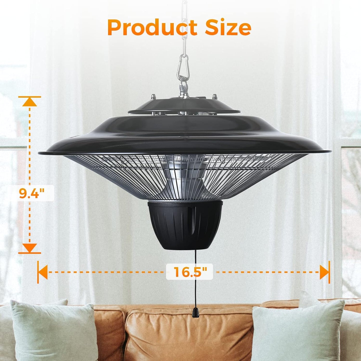 Phonery RadiantEdge ® Outdoor Patio Heater-Getphonery