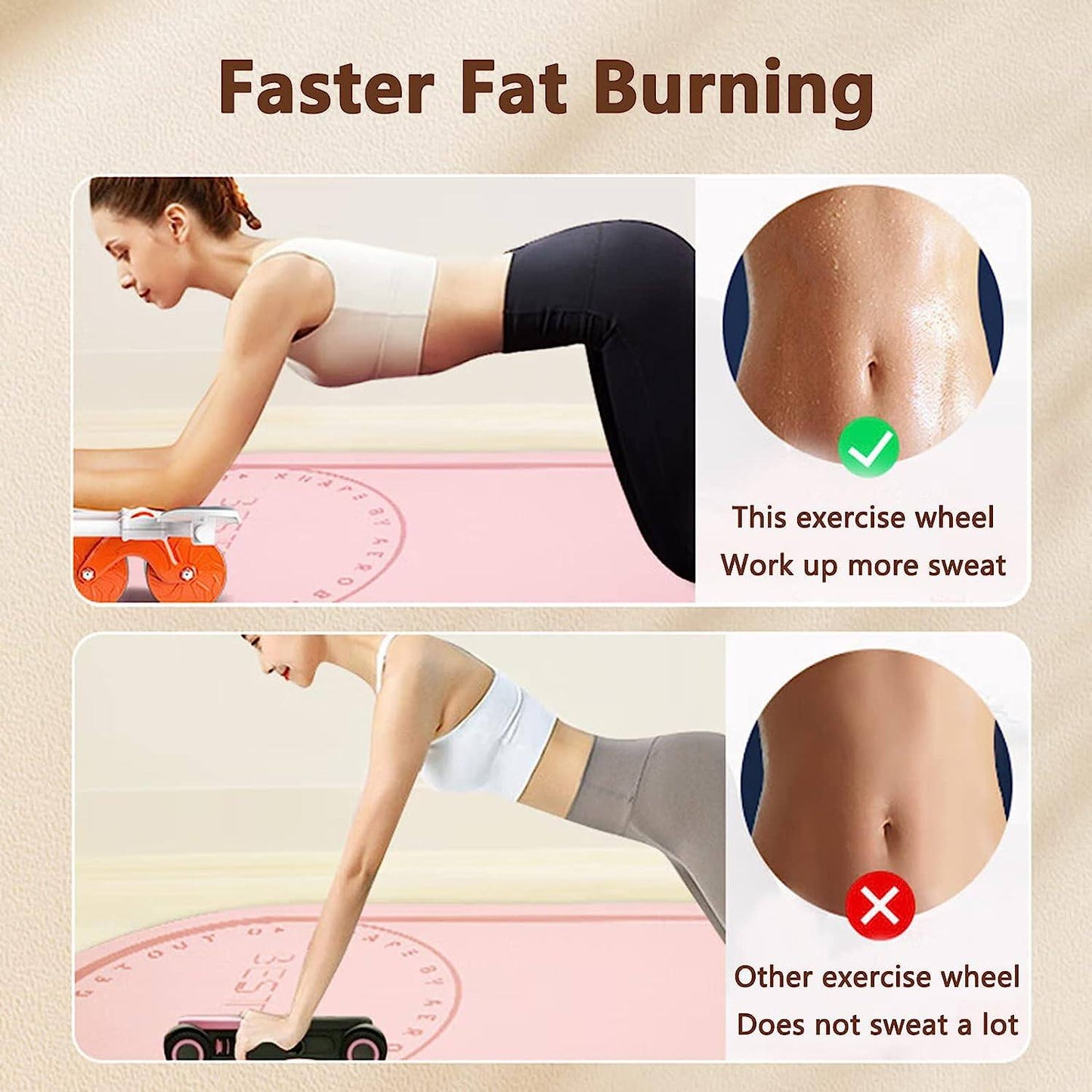 Phonery AbMax ® Lower Abs Roller With Elbow Support-Getphonery