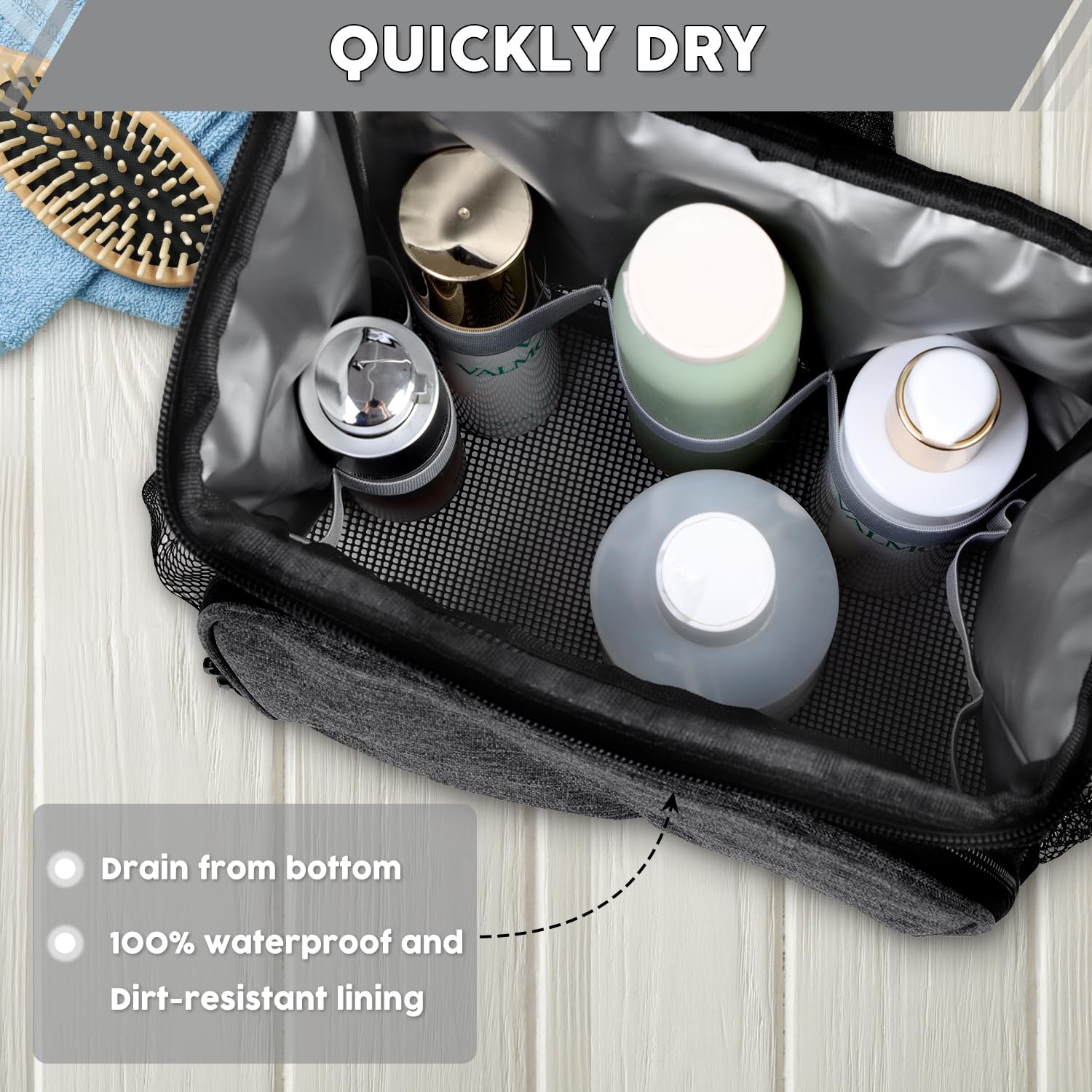 Phonery ShowerSavvy ® Hanging Shower Caddy-Getphonery
