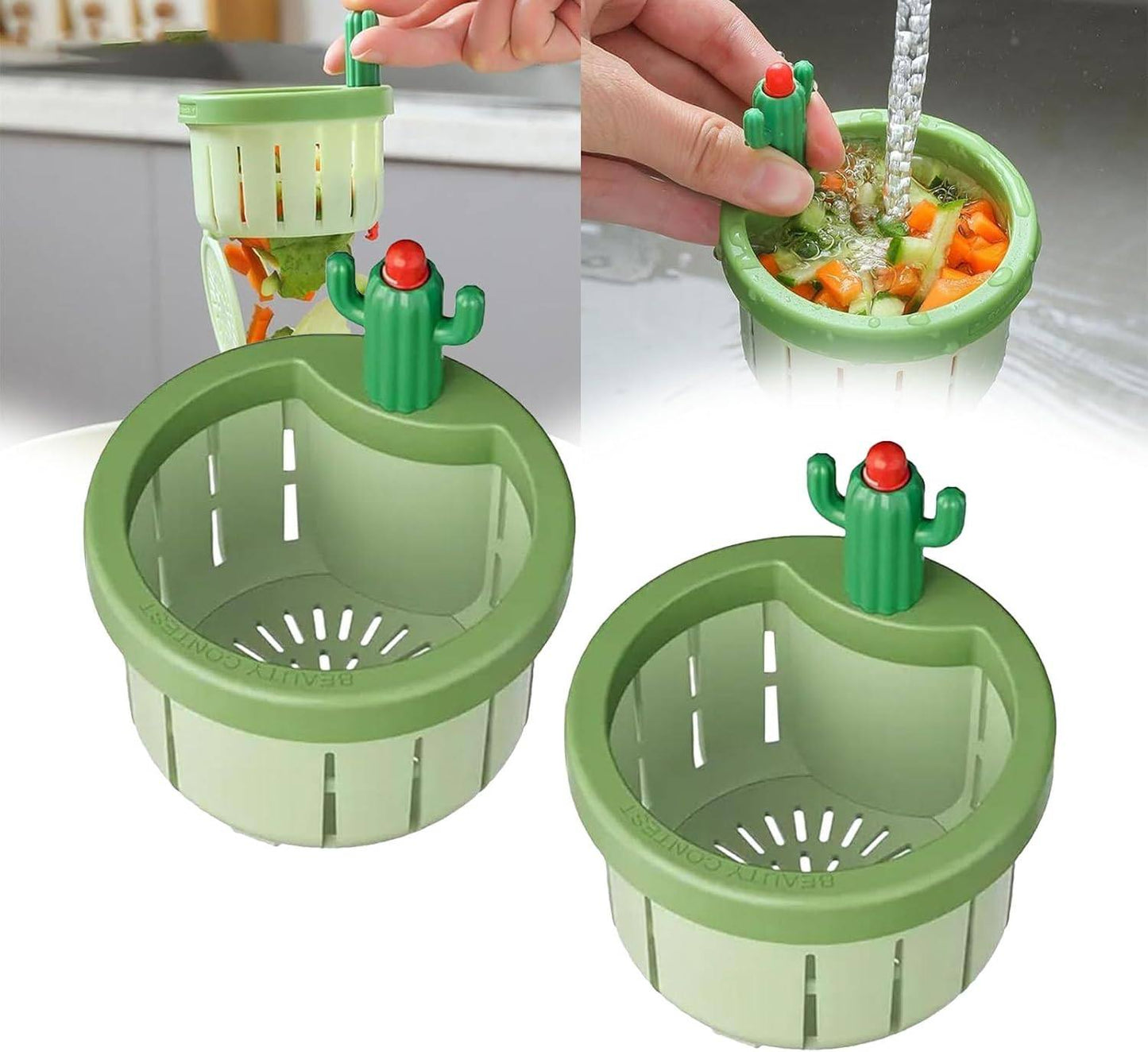 Phonery CactusFlow ® Cactus Sink Strainer 2 PCS-Getphonery