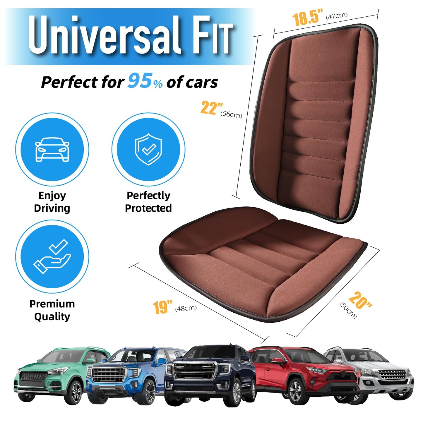 Phonery BackEase ® Car Seat Cushion-Getphonery