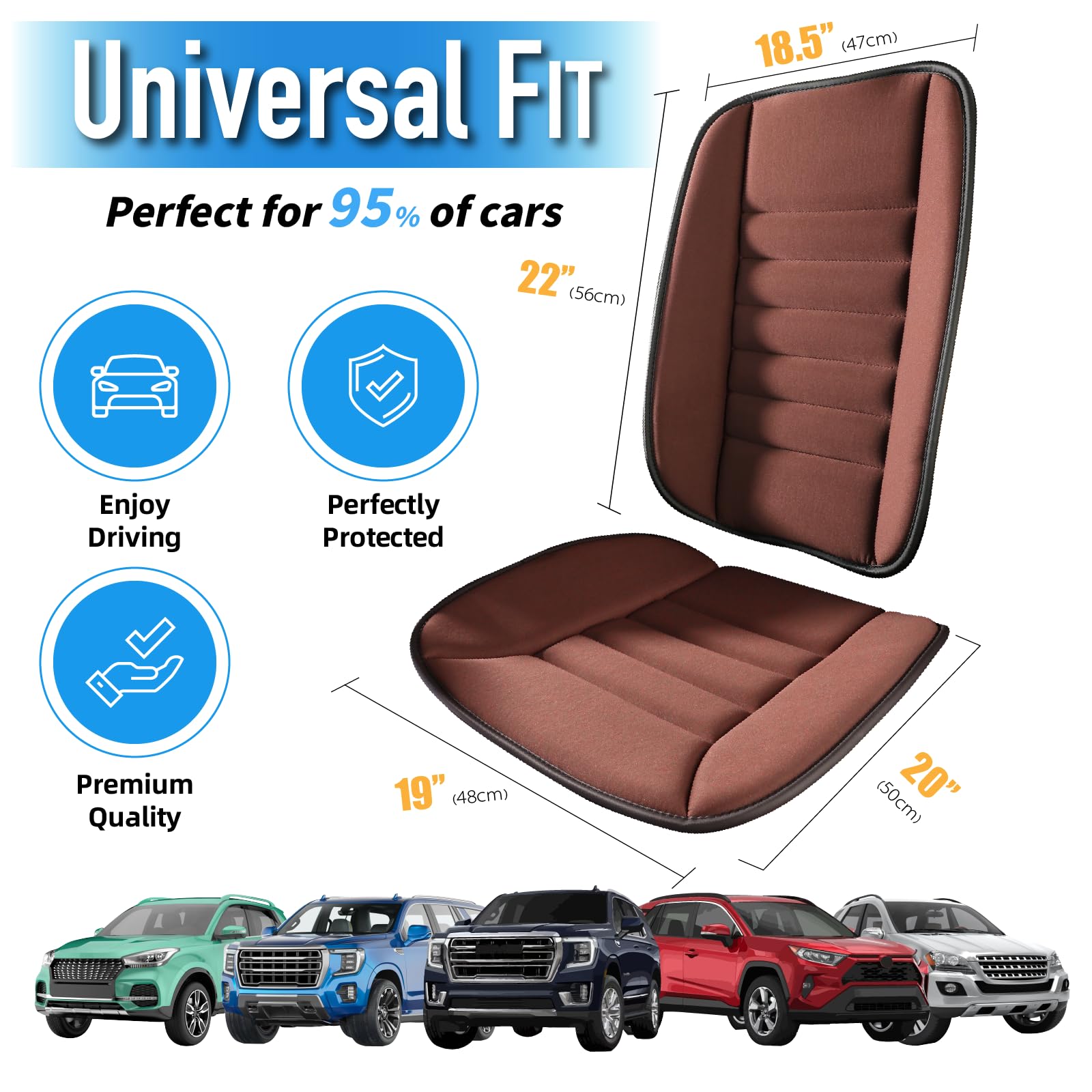 Phonery BackEase ® Car Seat Cushion-Getphonery