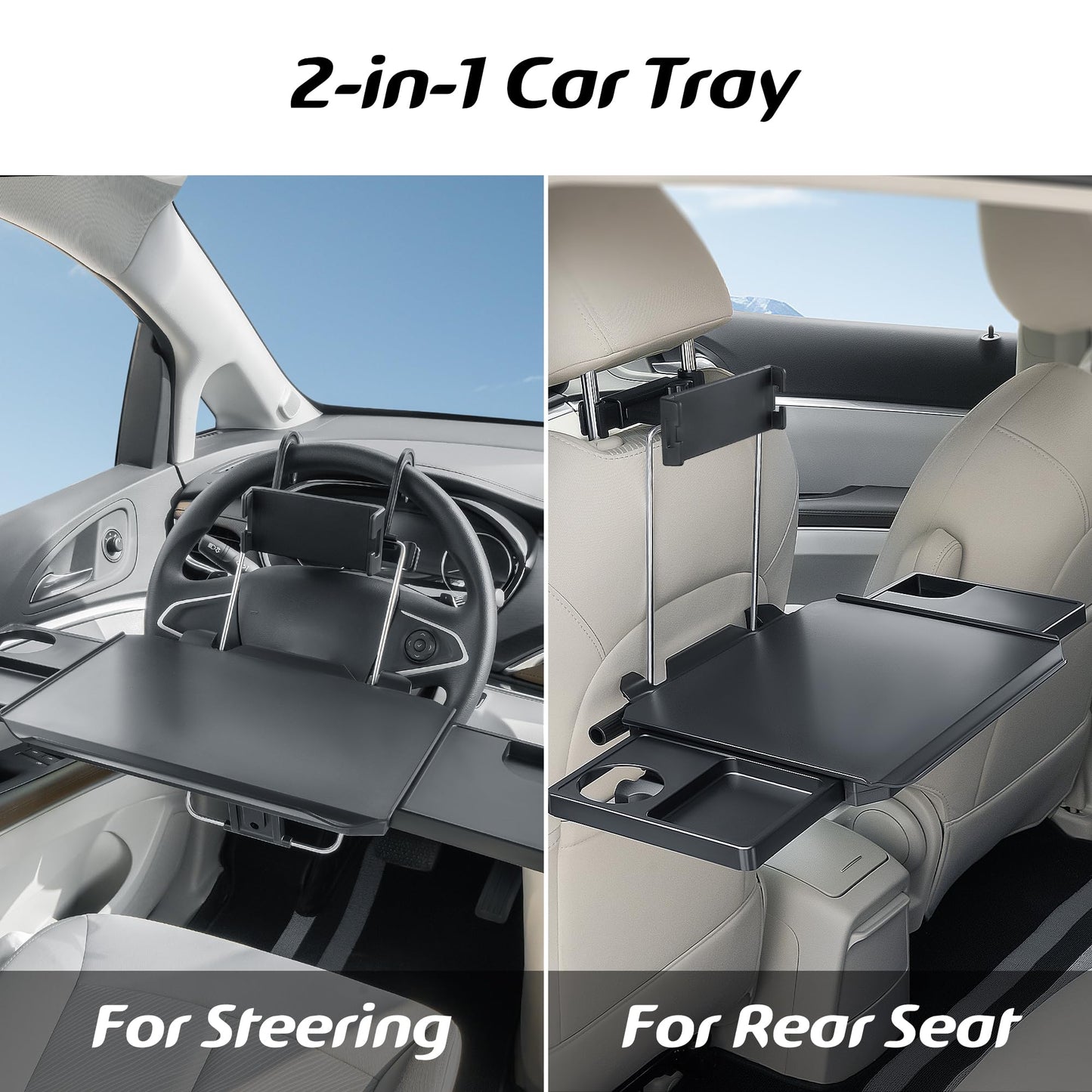 Phonery DriveDesk ® Steering Wheel Tray