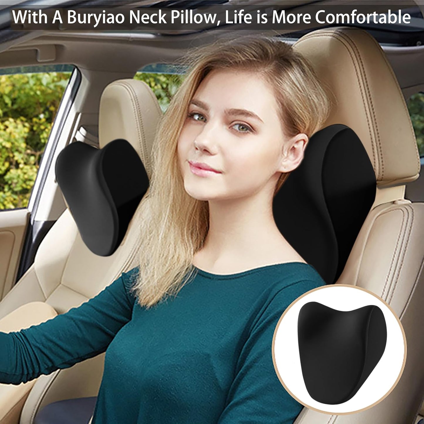 Phonery NeckEase ® Car Neck Pillow for Driving