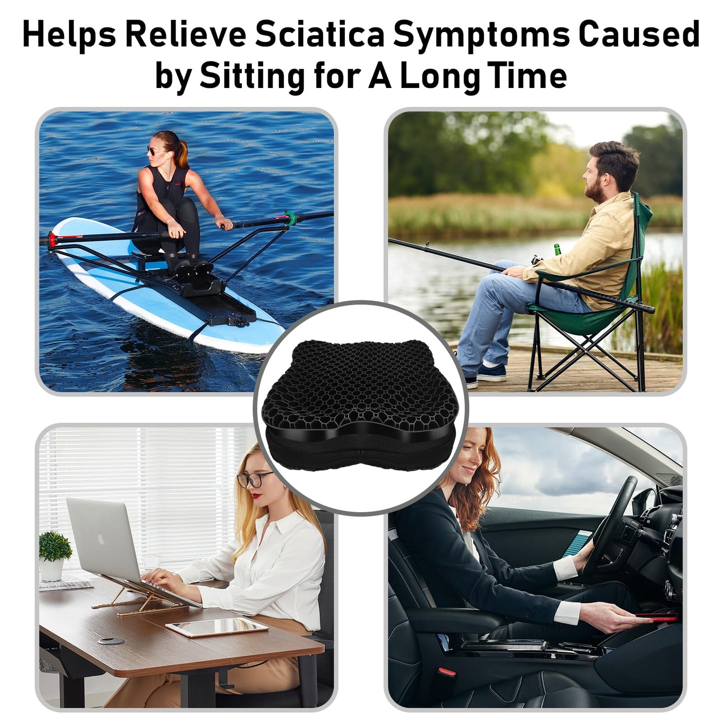 Phonery YakComfort ® Kayak Seat Cushion