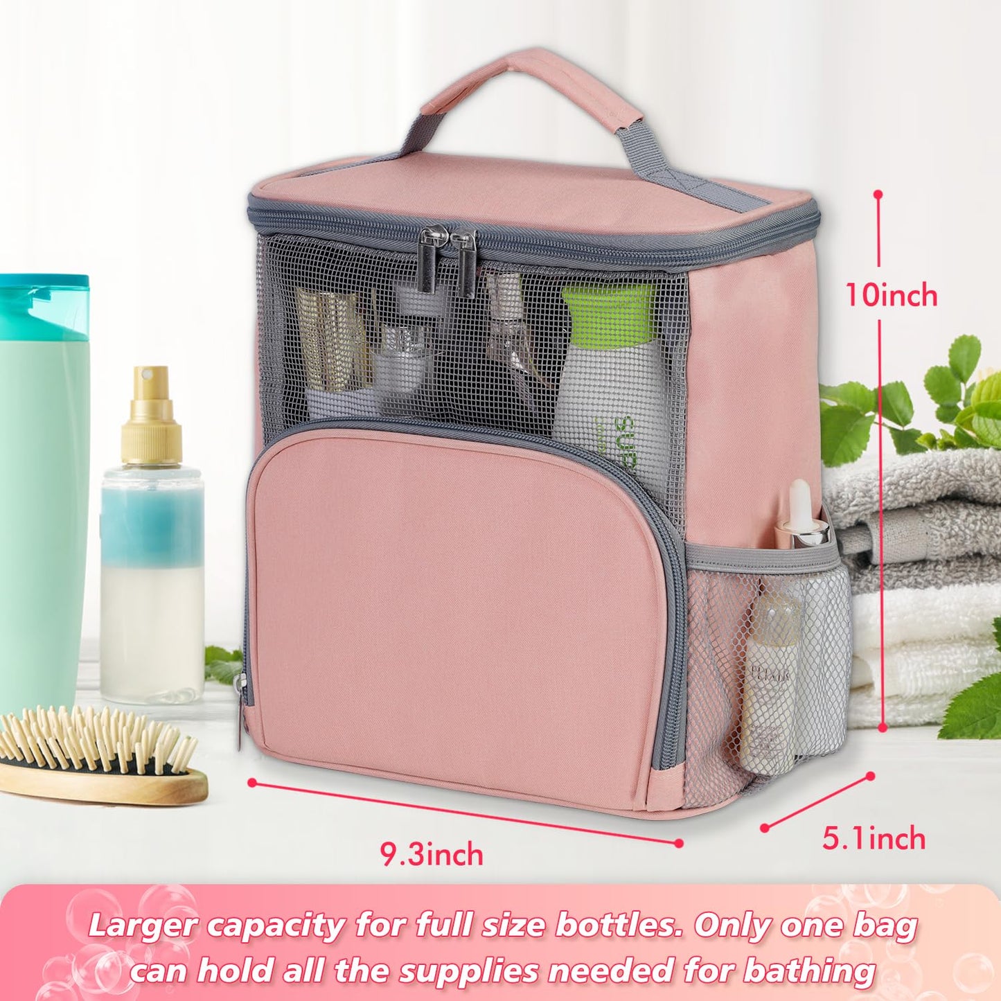 Phonery ShowerSavvy ® Hanging Shower Caddy-Getphonery