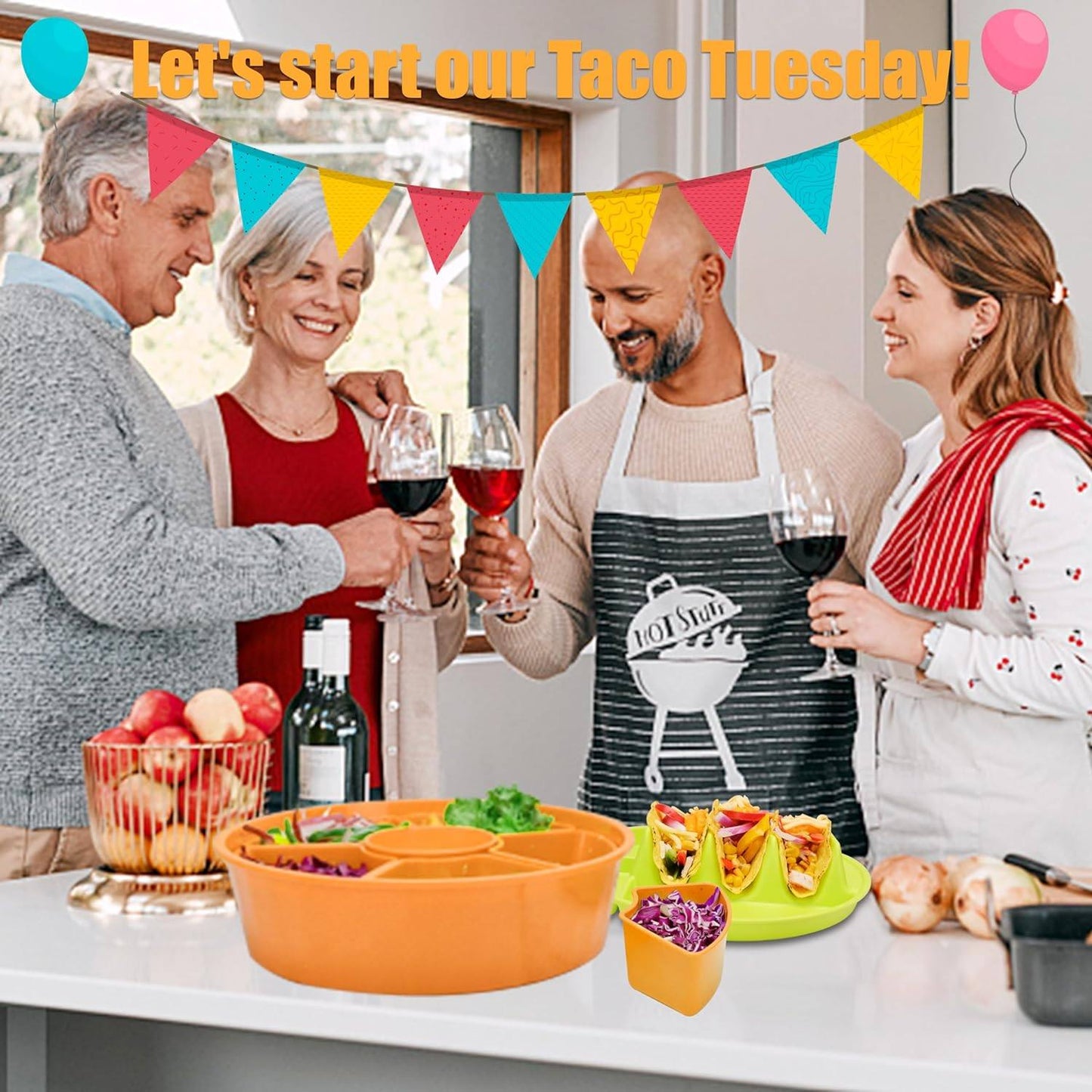 Phonery TacoFiesta ® Taco Platter for Party-Getphonery