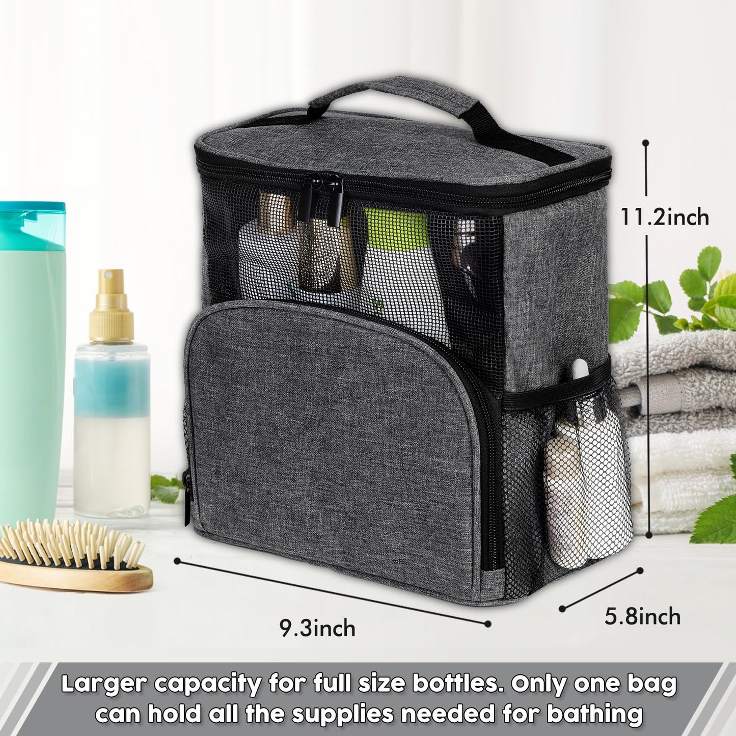 Phonery ShowerSavvy ® Hanging Shower Caddy-Getphonery