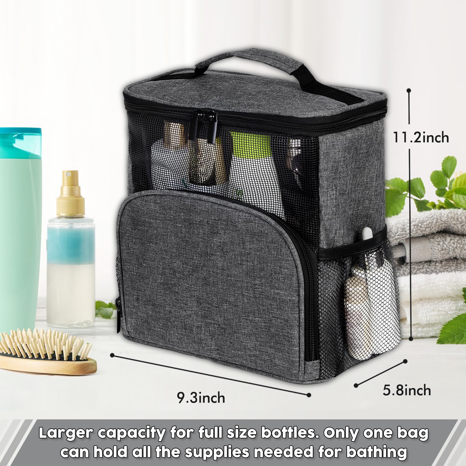 Phonery ShowerSavvy ® Hanging Shower Caddy-Getphonery
