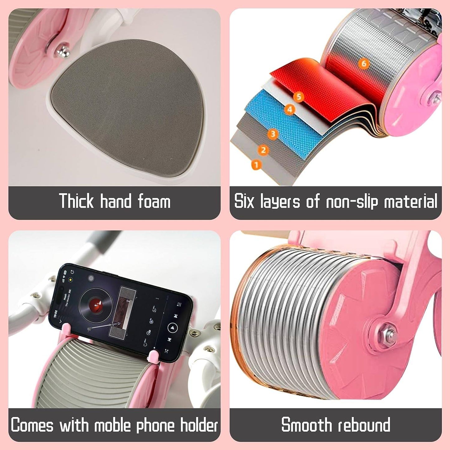 Phonery AbMax 2 ® Abs Roller With Phone Holder-Getphonery